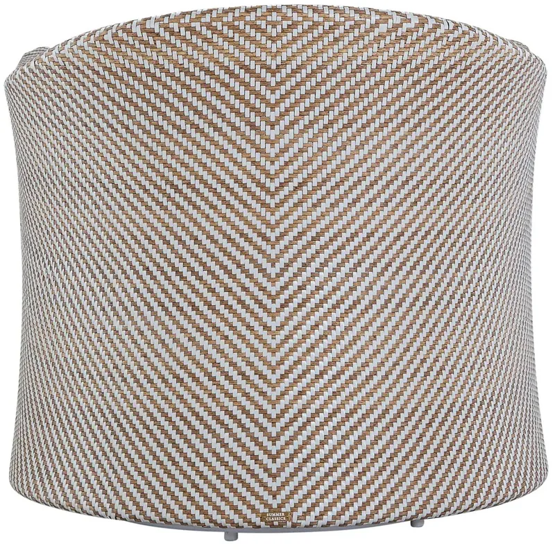 Bari N-Dura Resin Wicker Swivel Lounge