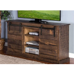65" TV Console w/ Barn Door