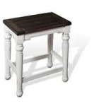 24”H Bourbon County Stool w/ Wood Sea