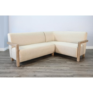 Gibson Breakfast Nook Bench Set, Cushion Seat