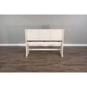 CARRIAGE HOUSE Counter Bench/Long & Corner Back, Wood Seat