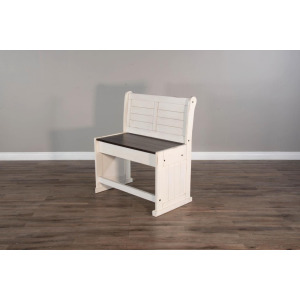 CARRIAGE HOUSE Counter Bench/Short & Corner Seat, Wood Seat