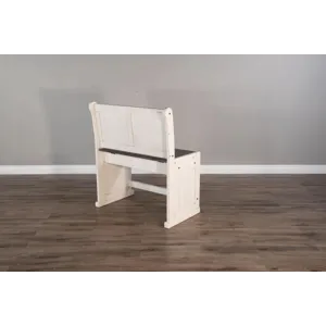 CARRIAGE HOUSE Counter Bench/Short & Corner Seat, Wood Seat