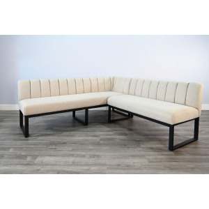 Felicia Right Arm Long Bench, Cushion Seat