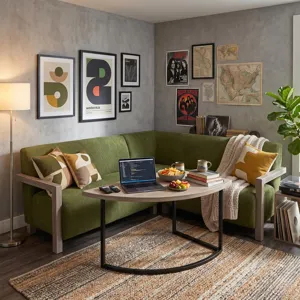 Gibson Breakfast Nook Sofa Bench Set