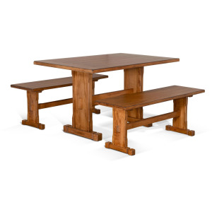 Sedona Breakfast Nook Set w/ Side Bench