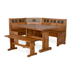 Sedona Breakfast Nook Set w/ Side Bench