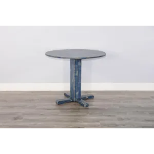MARINA Ocean Blue Drop Leaf Table