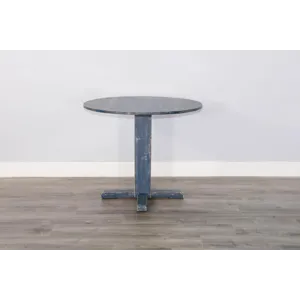 MARINA Ocean Blue Drop Leaf Table