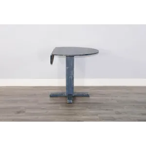 MARINA Ocean Blue Drop Leaf Table