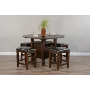 Homestead 54"R Counter Height Table