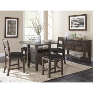 Homestead 54"R Counter Height Table