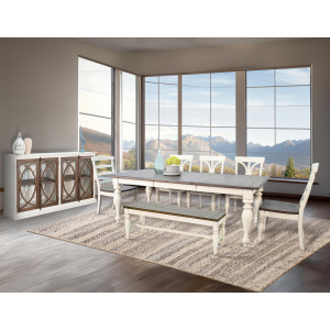 Pasadena Rect. Ext. Dining Table