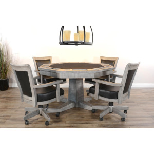 Alpine Grey Game & Dining Table