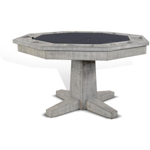 Alpine Grey Game Table - Base Only