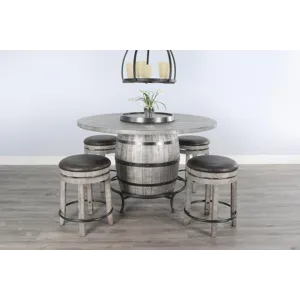 ALPINE GREY Table Base & Lazy Susan Swivel