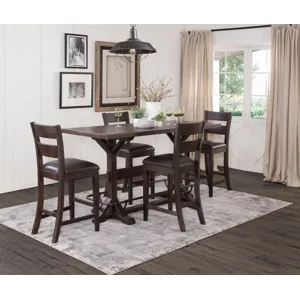 Homestead Pub Table - Pedestals Only