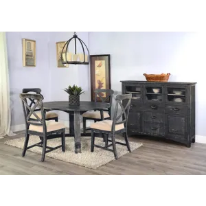 Marina Black Sand 54"R Table