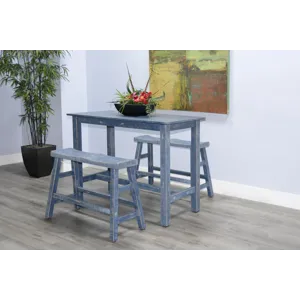 MARINA Ocean Blue Counter Table