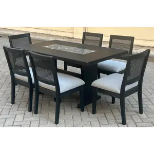 Geovanni Dining Table w/ Tile Insert