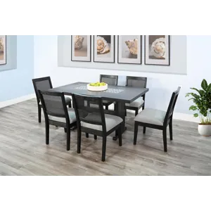 Geovanni Dining Table w/ Tile Insert