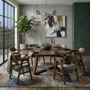 Mia Large Round Dining Table