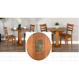 Sedona Drop Leaf Table w/ Slate