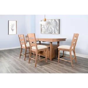 Sierra Counter Stool, Cushion Seat