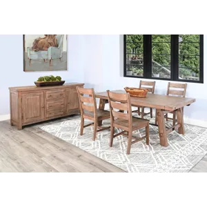 DOE VALLEY Extension Table w/Turnbuckle