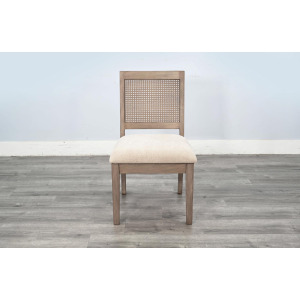 Cane Back & Cushion Seat Chair