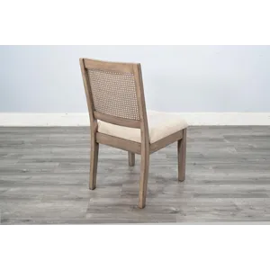 Cane Back & Cushion Seat Chair