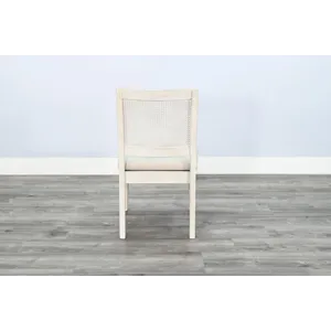Cane Back & Cushion Seat Chair