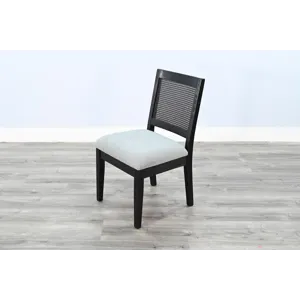 Cane Back & Cushion Seat Chair