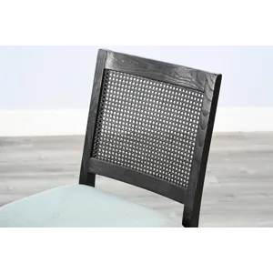 Cane Back & Cushion Seat Chair