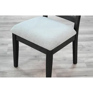 Cane Back & Cushion Seat Chair