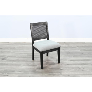 Cane Back & Cushion Seat Chair