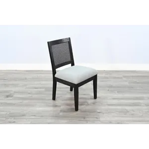Cane Back & Cushion Seat Chair