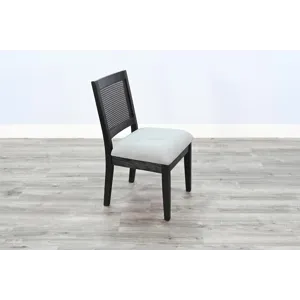 Cane Back & Cushion Seat Chair