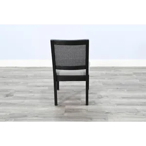 Cane Back & Cushion Seat Chair