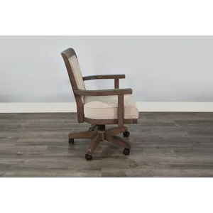 Doe Valley Game Chair w/ Casters, Cushion Seat & Back