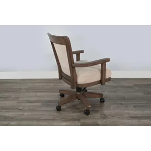 Doe Valley Game Chair w/ Casters, Cushion Seat & Back