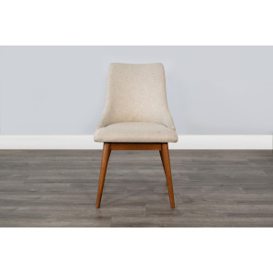 AMERICAN MODERN Chair w/ Cushion Seat & Back