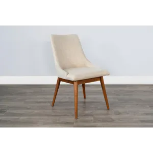 AMERICAN MODERN Chair w/ Cushion Seat & Back