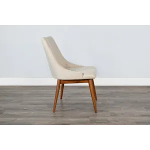 AMERICAN MODERN Chair w/ Cushion Seat & Back