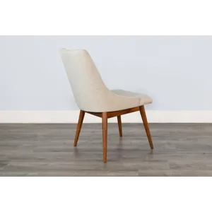 AMERICAN MODERN Chair w/ Cushion Seat & Back