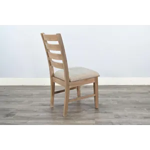 Evy Ladderback Dining Chair, Cushion Seat