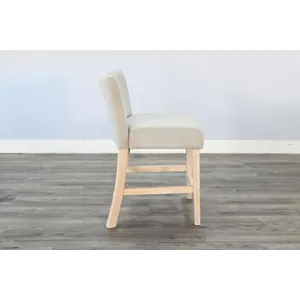 Amora 24" Counter Stool, Cushion Seat