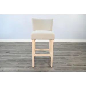 Amora 30" Bar Stool, Cushion Seat