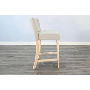 Amora 30" Bar Stool, Cushion Seat