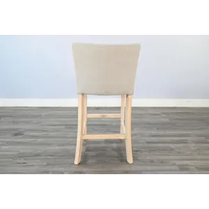 Amora 30" Bar Stool, Cushion Seat